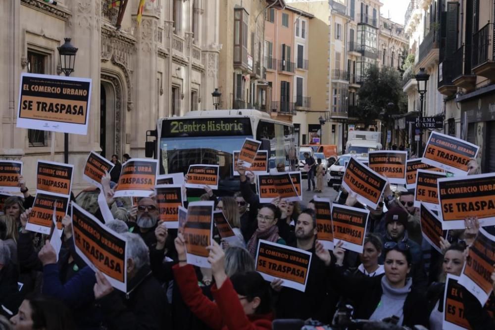 Demo Palma Ladenbesitzer