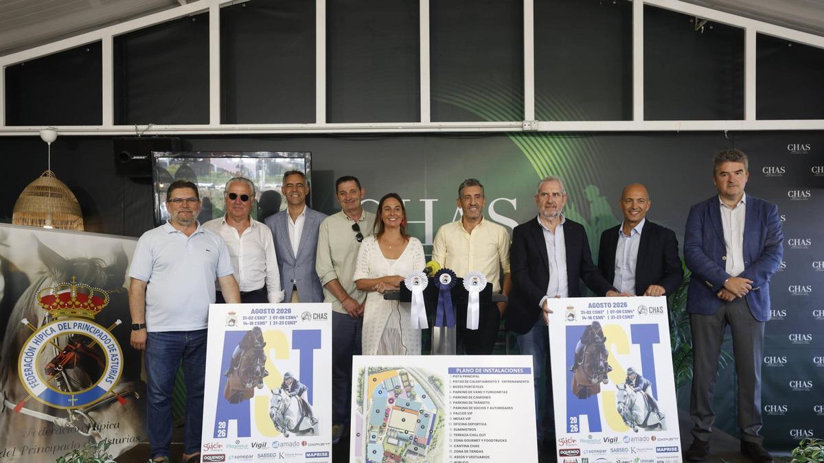 Toño Migoya, Jesús Kocina, Miguel Medina, German García, Ana Palacios, Jorge Pañeda, Mario Vigil, Ignacio Martínez y Enrique Álvarez