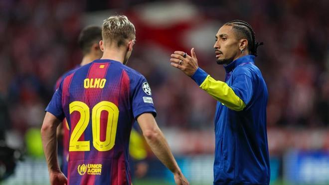 Raphinha explotó tras el partido