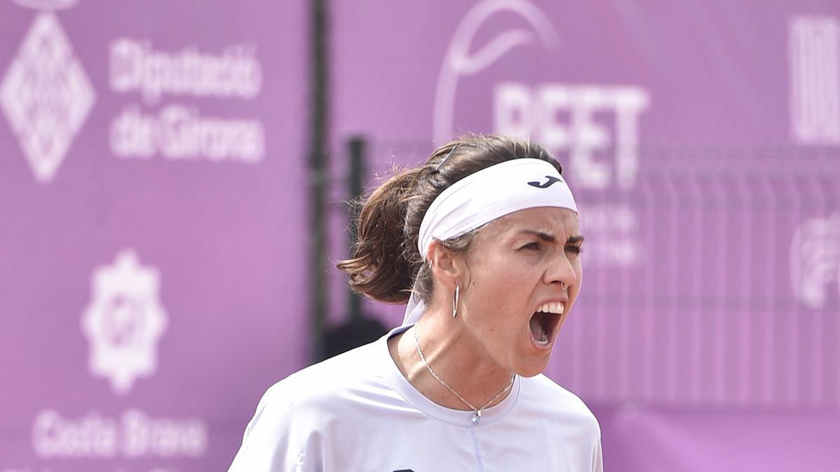 Aliona Bolsova a les semis del WTA de la Bisbal 2025