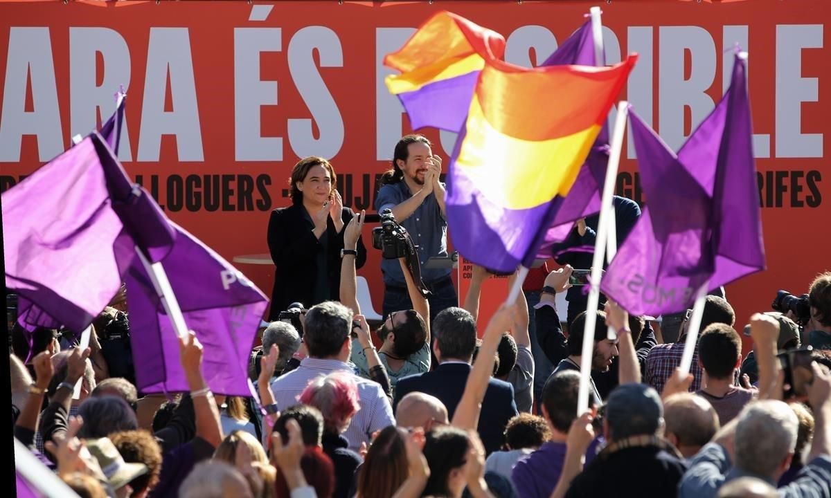 zentauroepp45852230 barcelona 11 11 2018 barcelona acte amb ada colau i pablo181111123320 zentauroepp45852230 barcelona 11 11 2018 barcelona acte amb ada colau i pablo181111123320