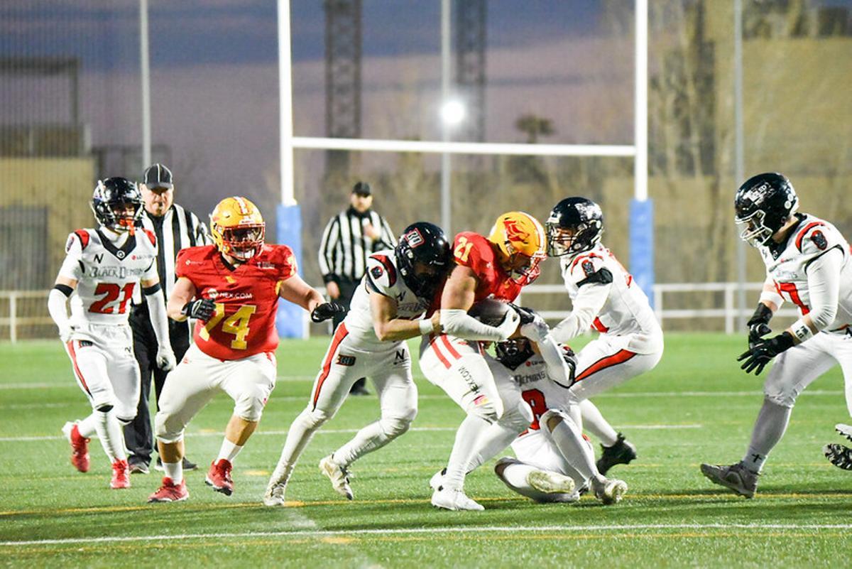 LG OLED Black Demons, se situaron al frente de la tabla tras derrotar a Osos Rivas por 28-21 en un duelo espectacular.