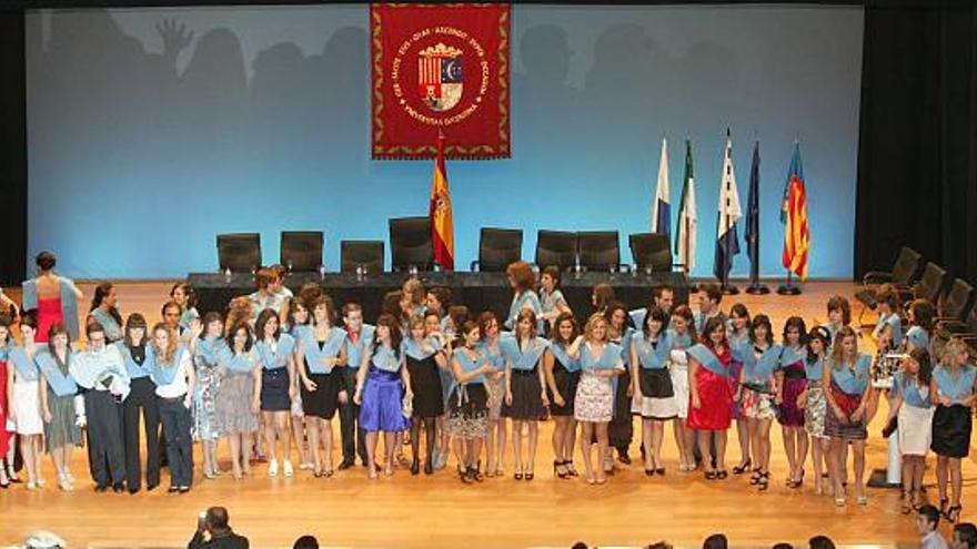 Nuevos licenciados en la Universidad de Alicante