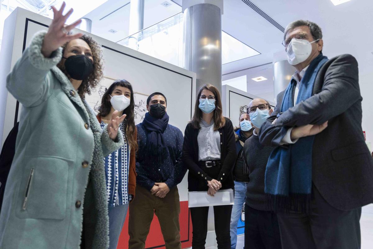 Quino y Mafalda toman València