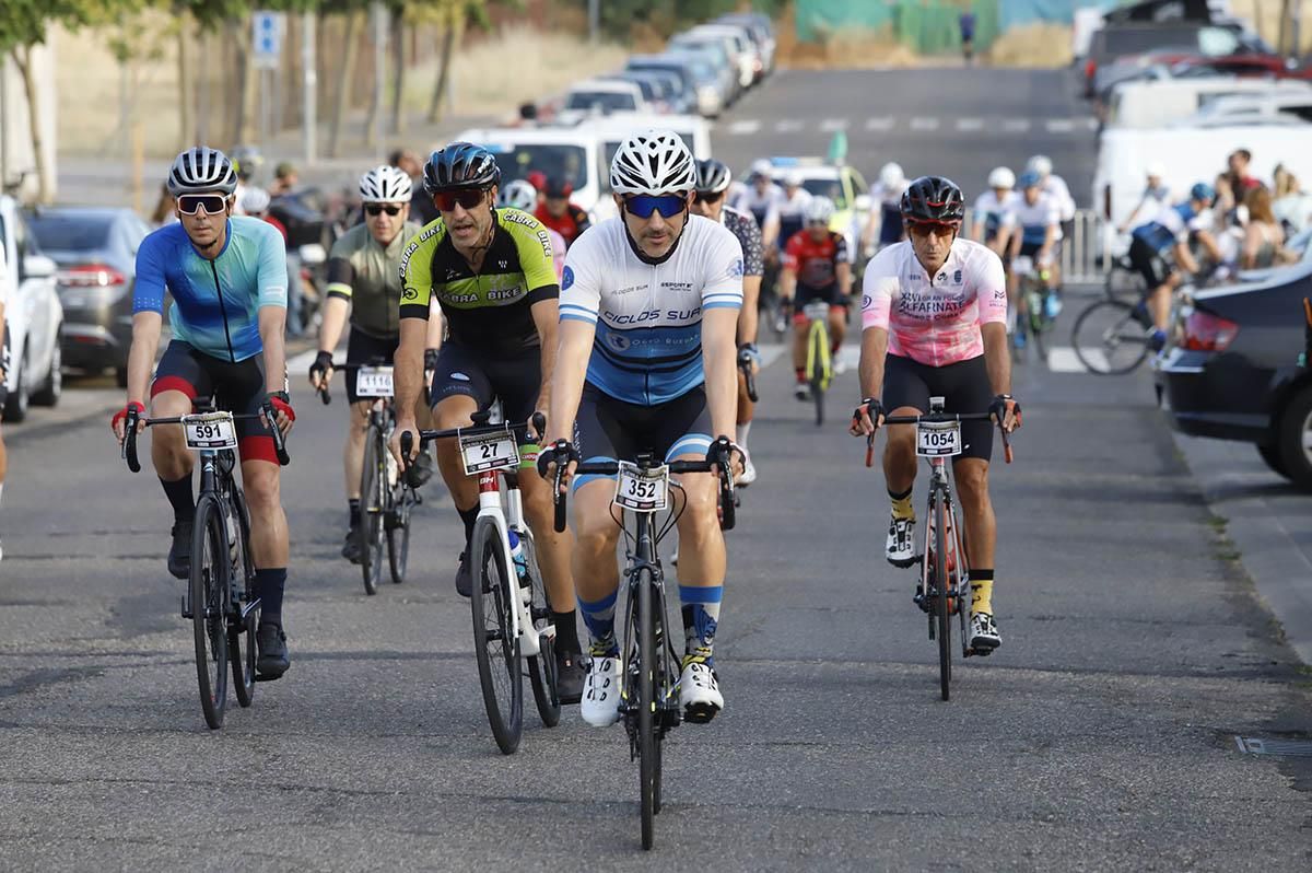 La Gran Fondo Sierra Morena de cicloturismo, en imágenes