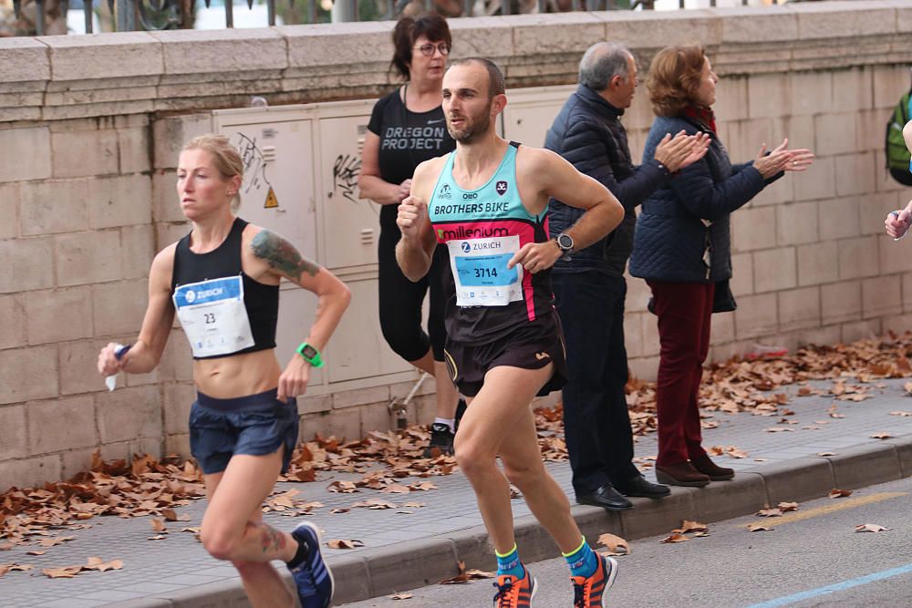 Las mejores imágenes de la Maratón de Málaga 2018