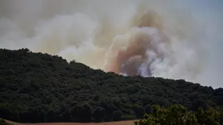 El incendio de Navarra, estabilizado, donde siguen las labores de extinción