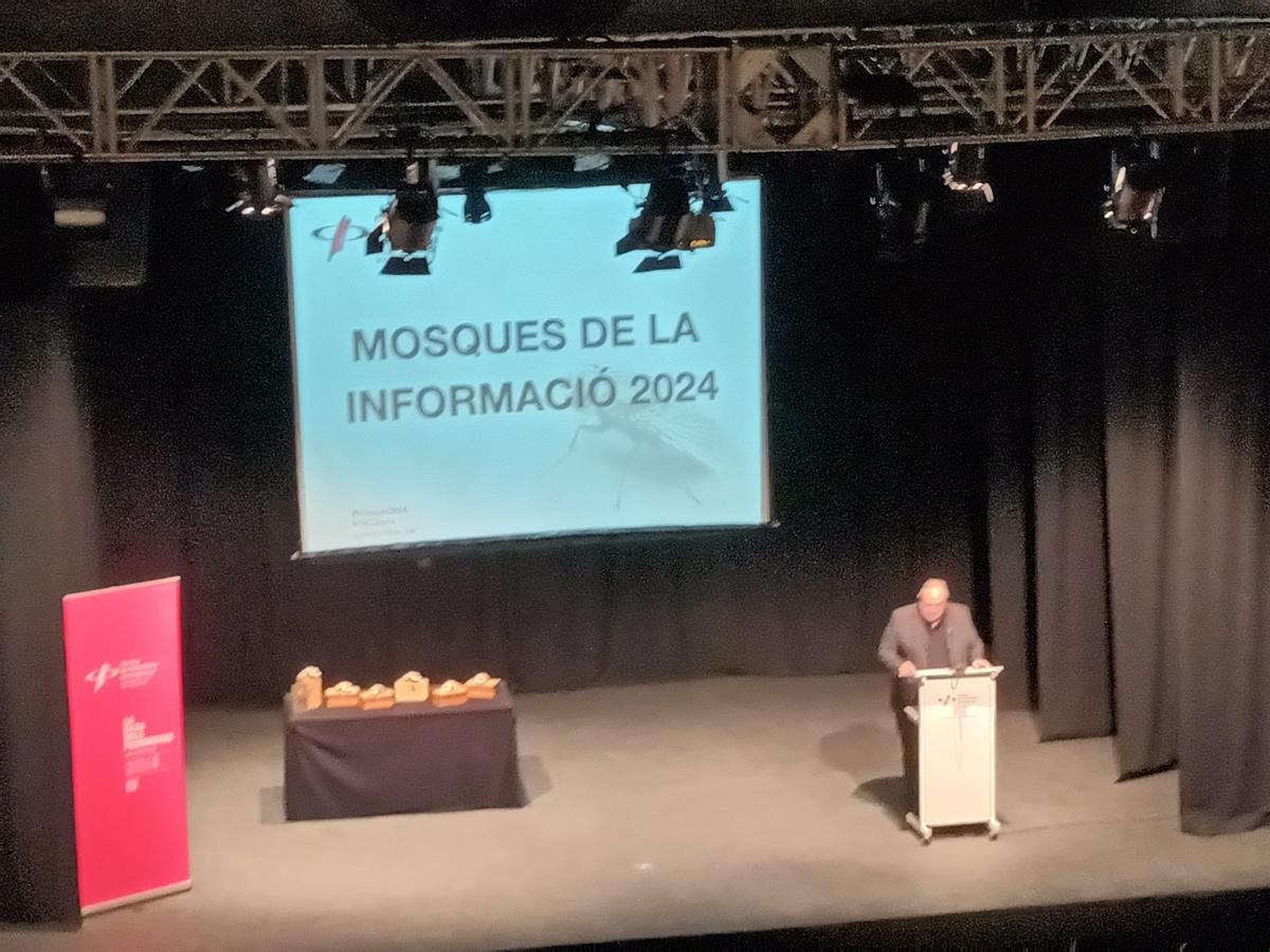 Jordi Grau, president del Col·legi de Periodistes de Girona.