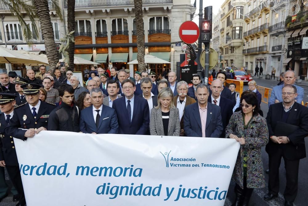 Día Europeo de las Víctimas del Terrorismo en València