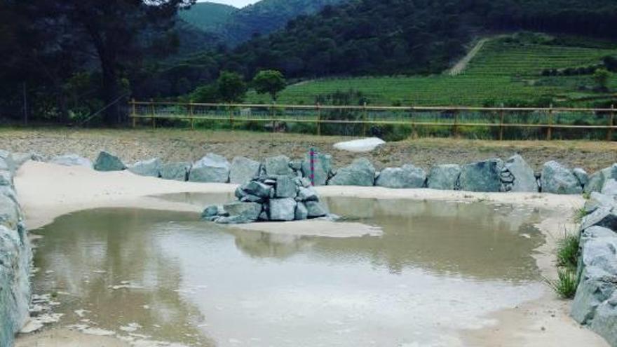 Basses de recàrrega de l&#039;aqüífer del Port de la Selva, ubicat a la comarca de l&#039;Alt Empordà.