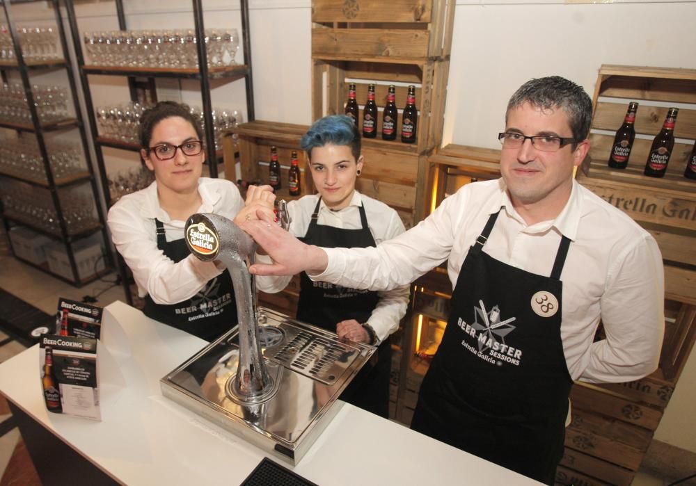 Mejor tirador de cerveza de Galicia, en Ribadumia