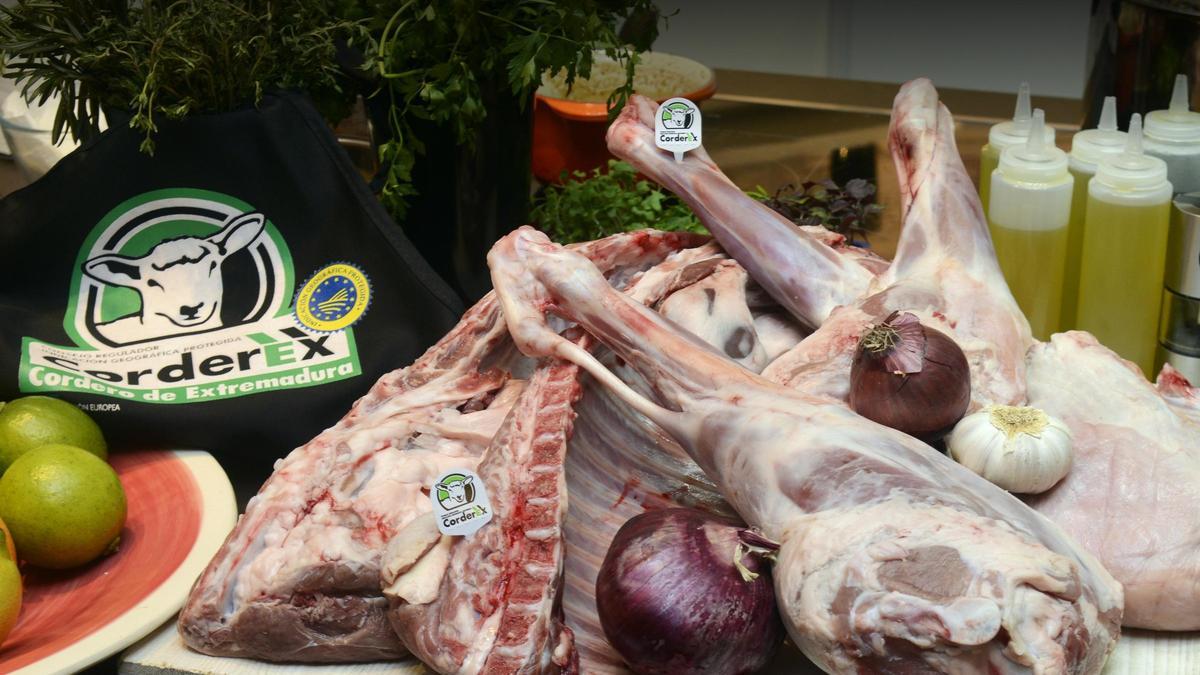 Productos de la IGP Corderex.