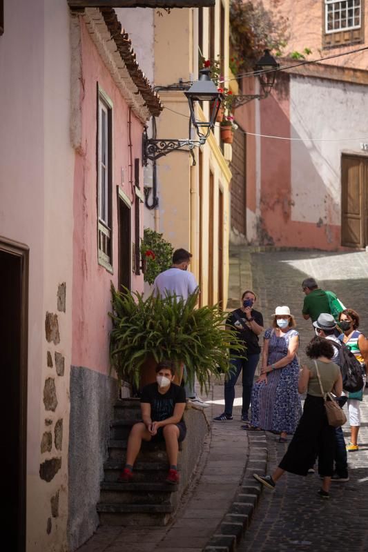 La casa de José de Bethencourt, el primer guía de La Orotava. 