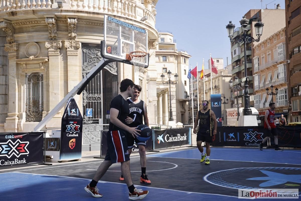 El Circuito 3x3 CaixaBank de baloncesto en Cartagena, en imágenes