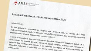 Milers de llars reben la carta de pagament del tribut metropolità