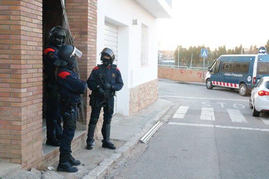 Operació policial al barri de Sant Joan