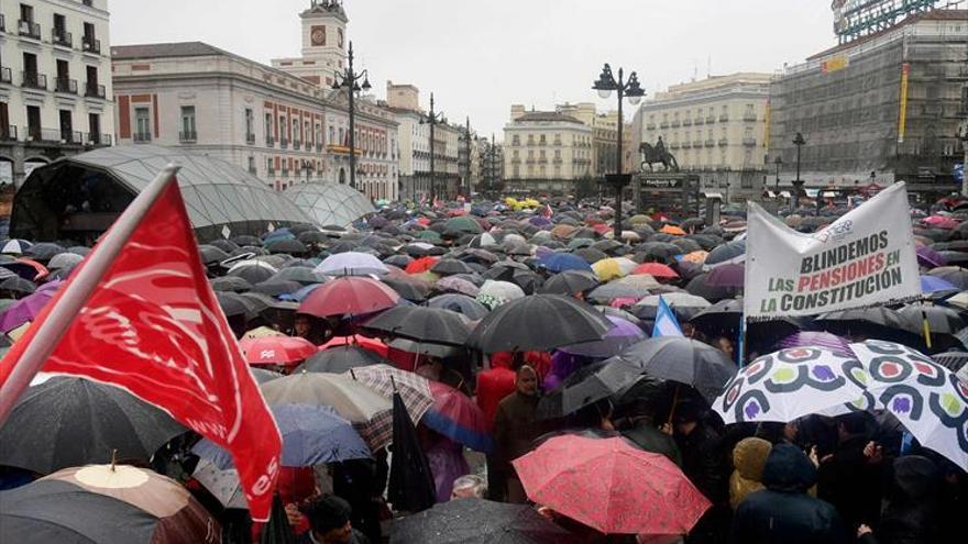 Un centenar de marchas en España pide el blindaje de las pensiones