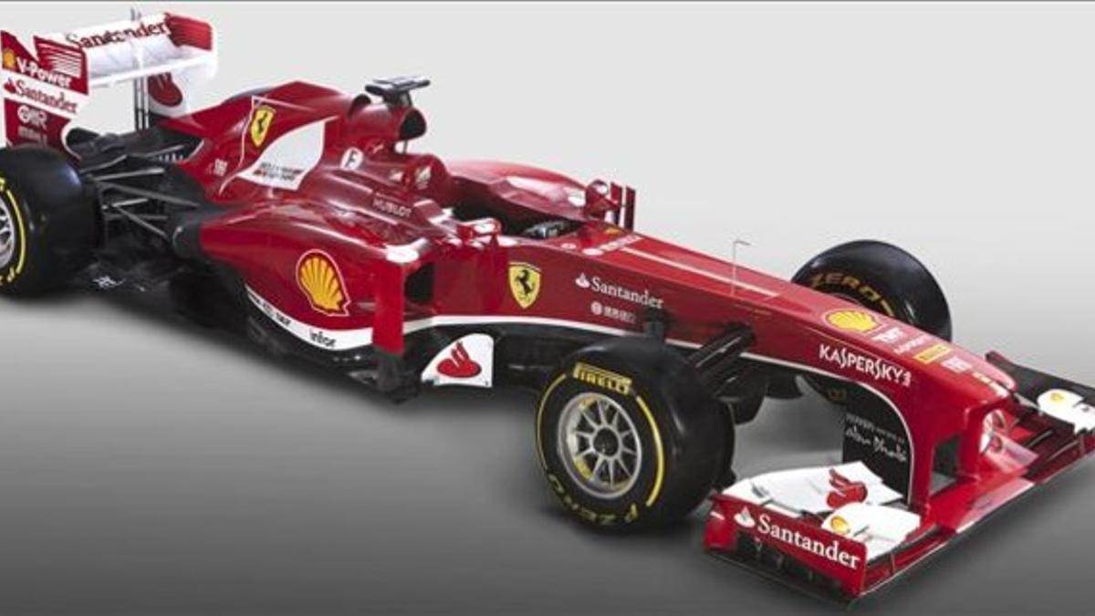 El nuevo Ferrari F138.