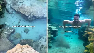 La Fuente del Gorgotón: el "jacuzzi de agua cristalina" natural a 60 km de Murcia capital