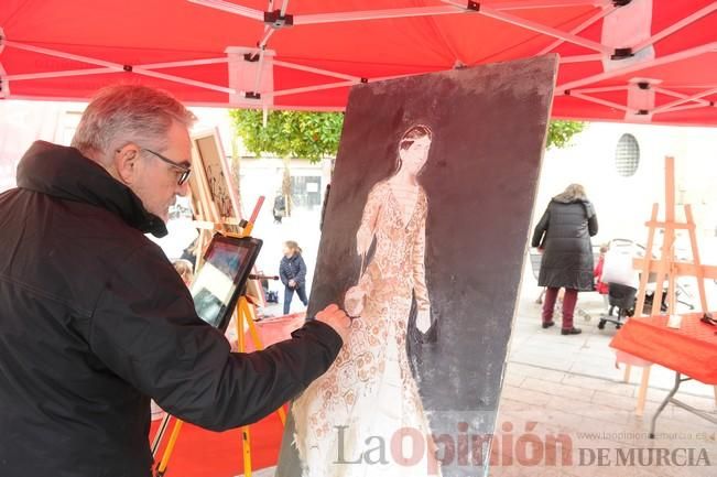 Pintores en la Plaza de Santa Eulalia