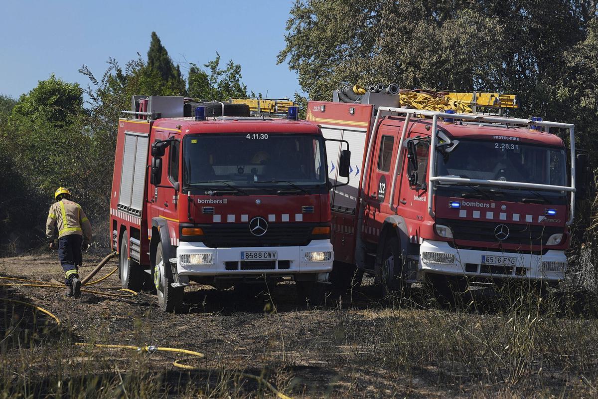 Les imatges de l'incendi de Vilavenut Les imatges de l'incendi de Vilavenut