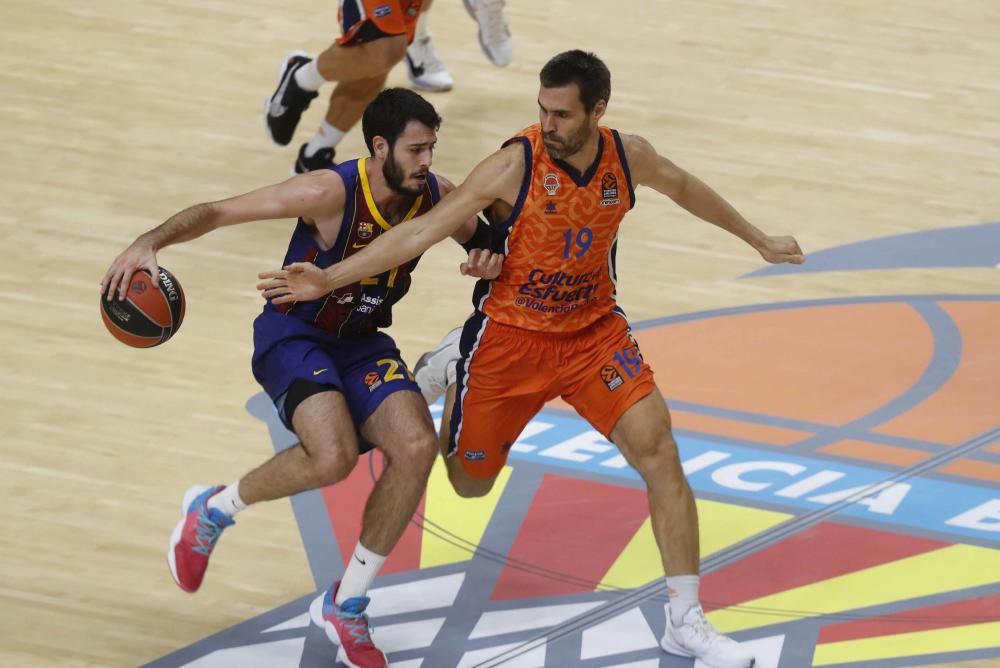 Partido de Euroleague Valencia Basket - FC Barcelona