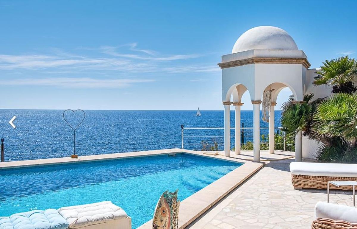 Vistas desde la terraza de la casa de Cala Egos