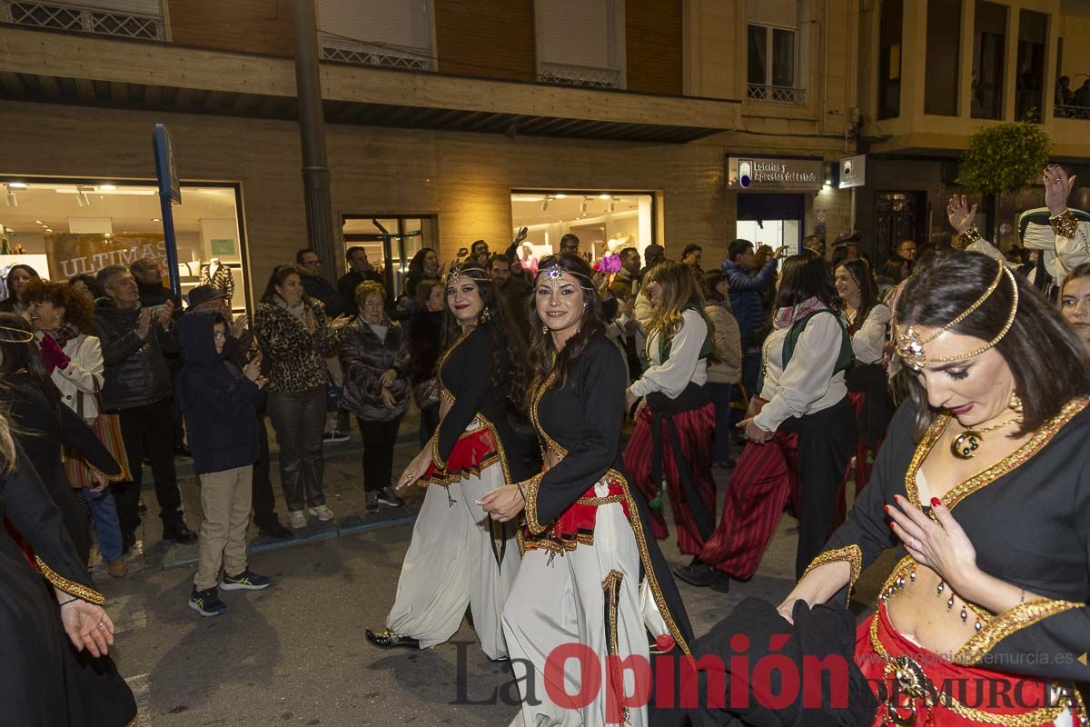 Más de mil festeros desfilan en Caravaca en el encuentro nacional de Moros y Cristianos