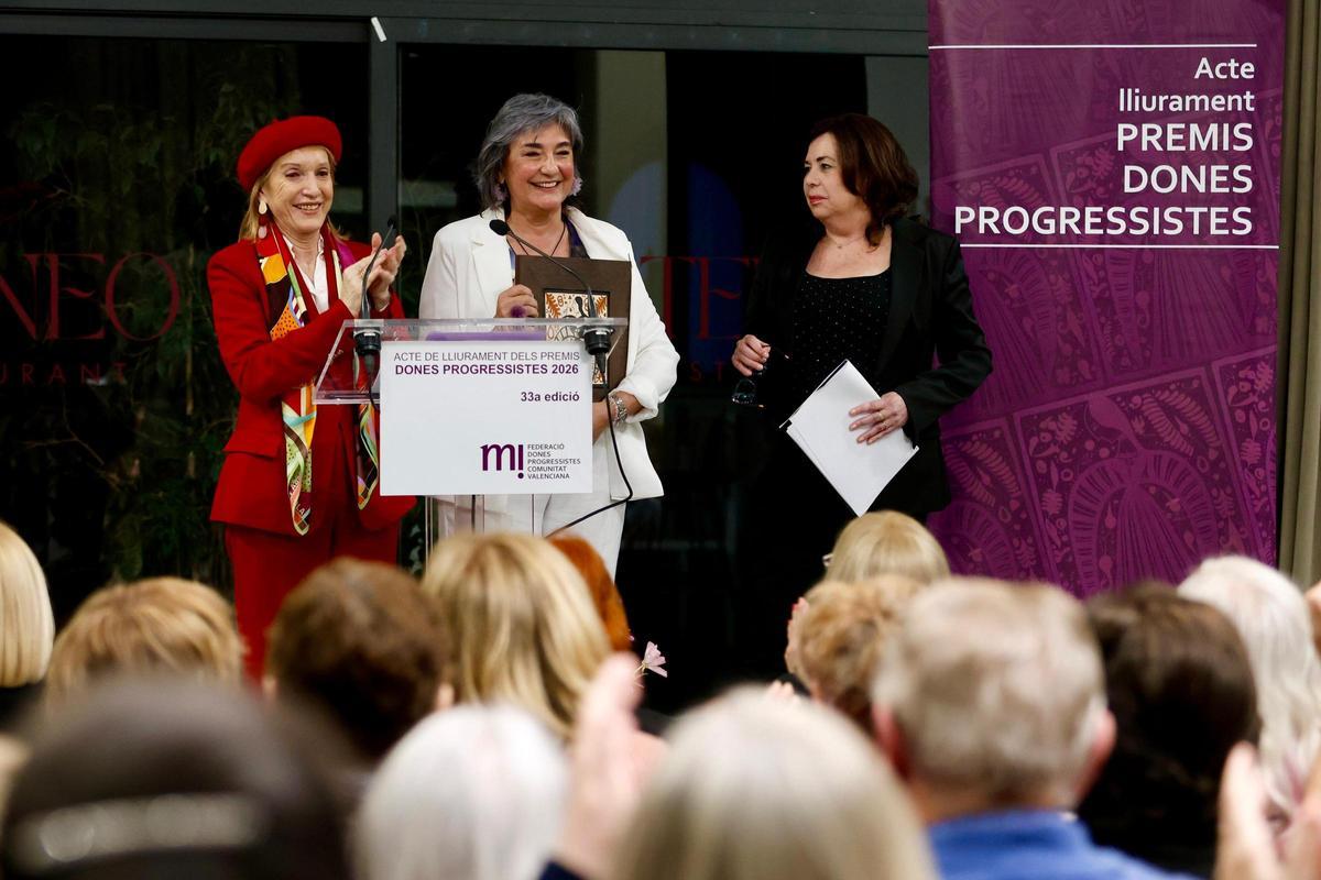 Dones Progressistes premia a la fiscal Peramato y a Dones de l'Horta Sud, por su labor en la dana Dones Progressistes premia a la fiscal Peramato y a Dones de l'Horta Sud, por su labor en la dana