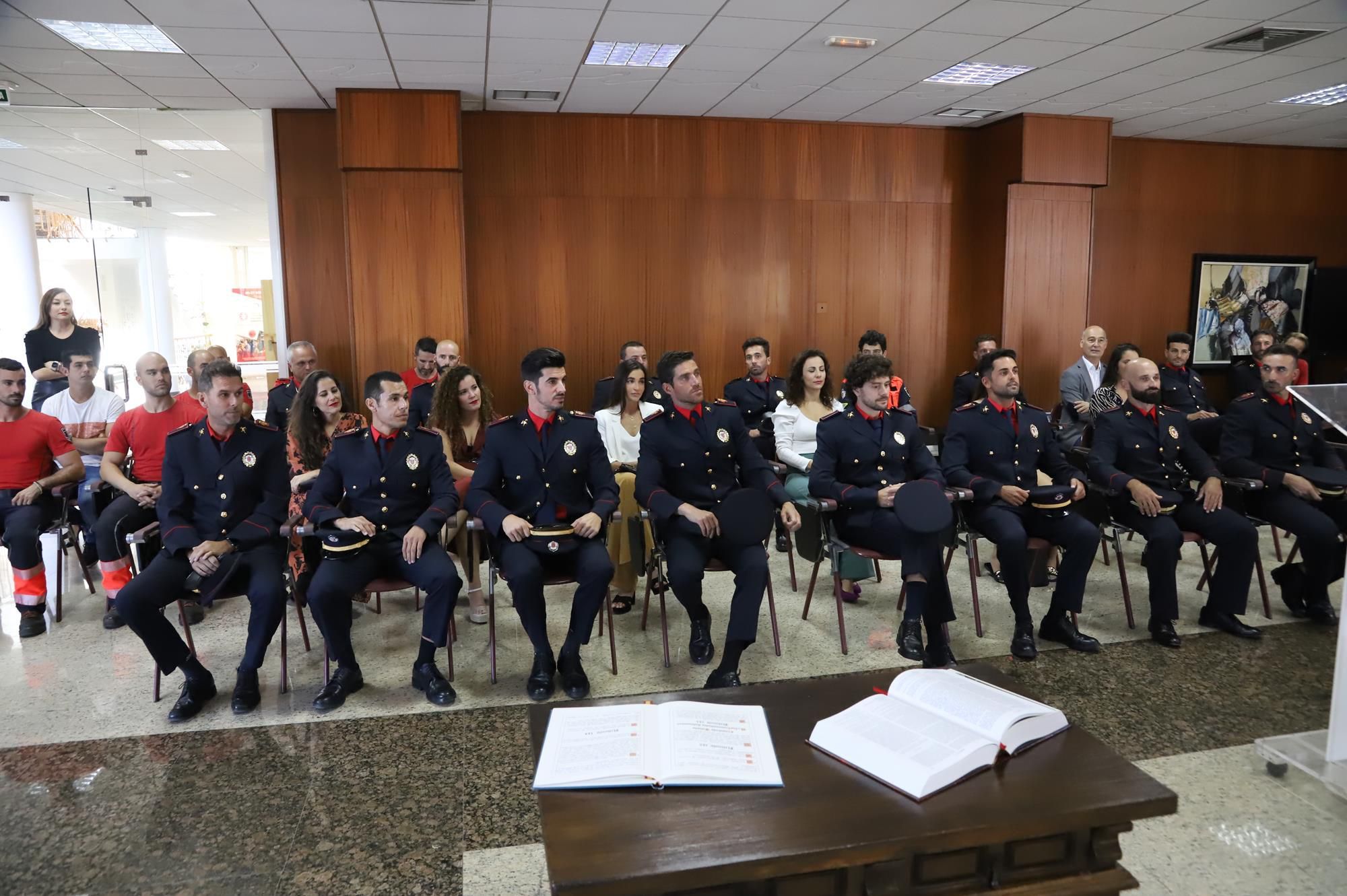 Ocho bomberos se incorporan a la plantilla del Consorcio de Seguridad y Emergencias de Lanzaorte