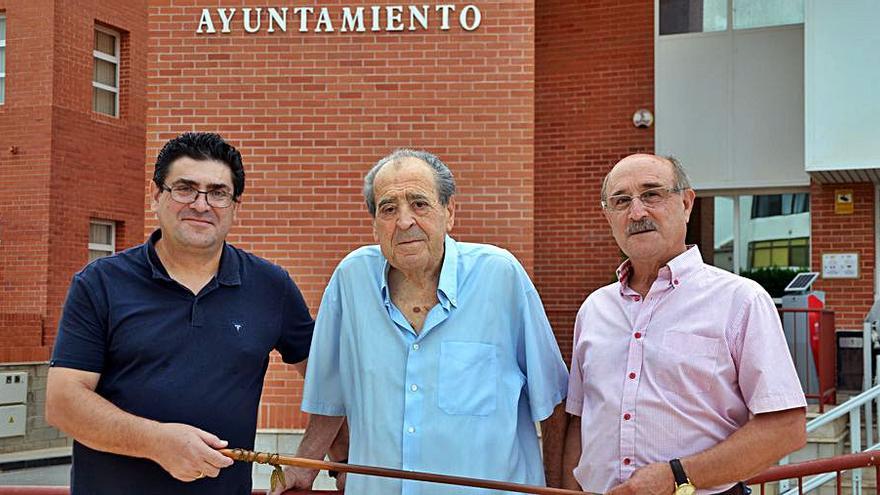 Imagen de los tres últimos alcaldes de Rojales. | INFORMACIÓN