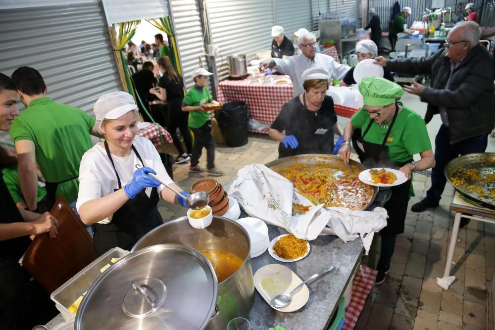 Ambiente en la apertura de las barracas en Murcia