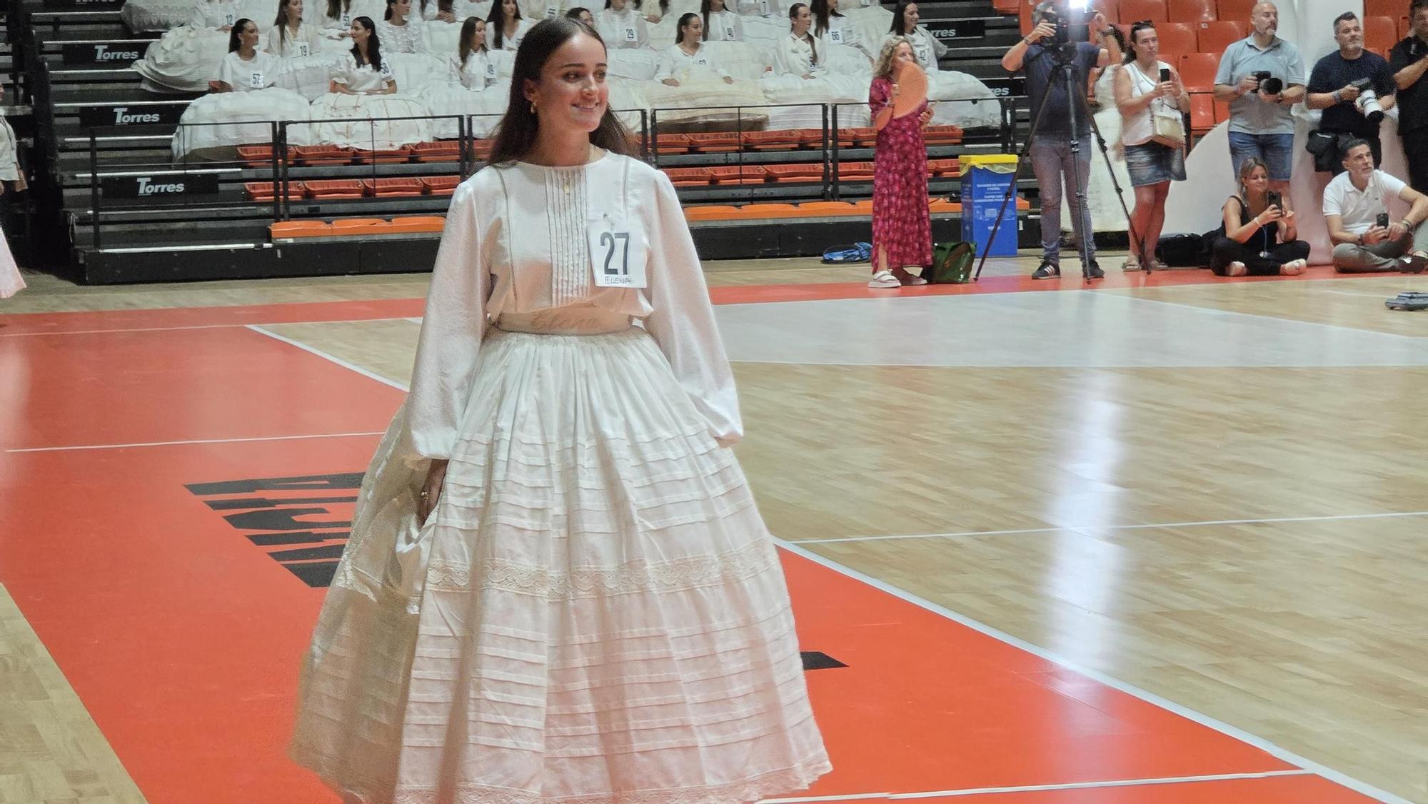 Asi ha sido el ensayo de la elección de candidatas a Falleras Mayores de València 2026