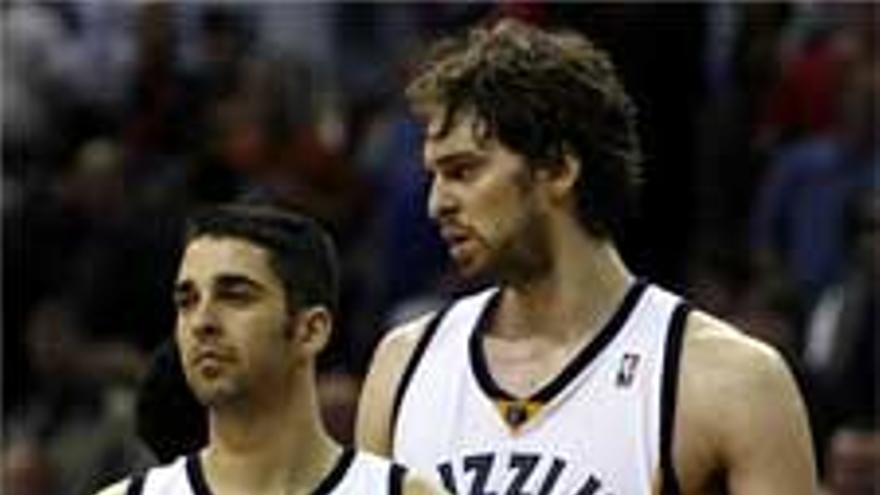 Los grandes partidos de Gasol y Calderón no evitaron sendas derrotas