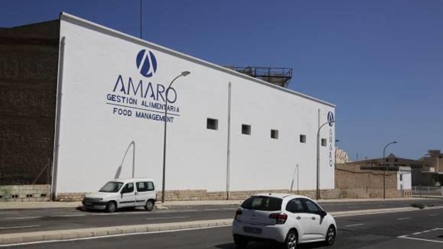 Las instalaciones del Grupo Amaro en la ciudad de Alicante.