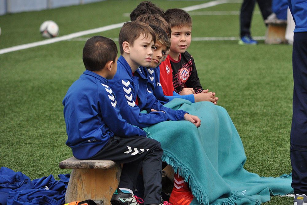 Fútbol base del fin de semana