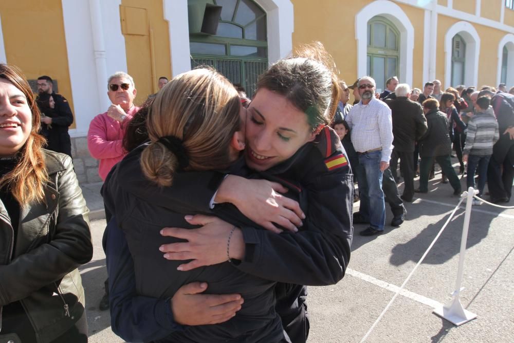 Despedida a la tripulación del Hespérides.