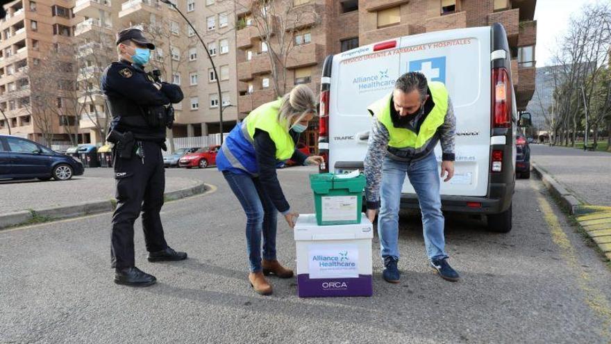 Aragón recibirá la próxima semana 1.200 dosis de la vacuna de Moderna