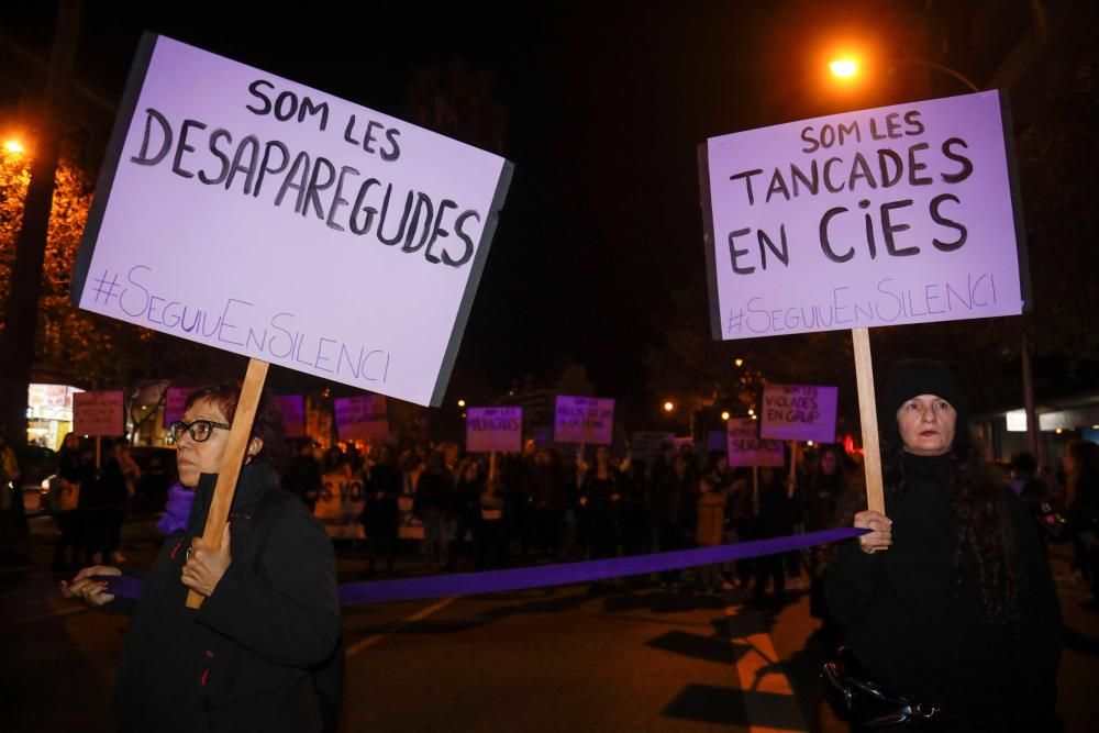 25-N: Demo gegen Gewalt an Frauen auf Mallorca