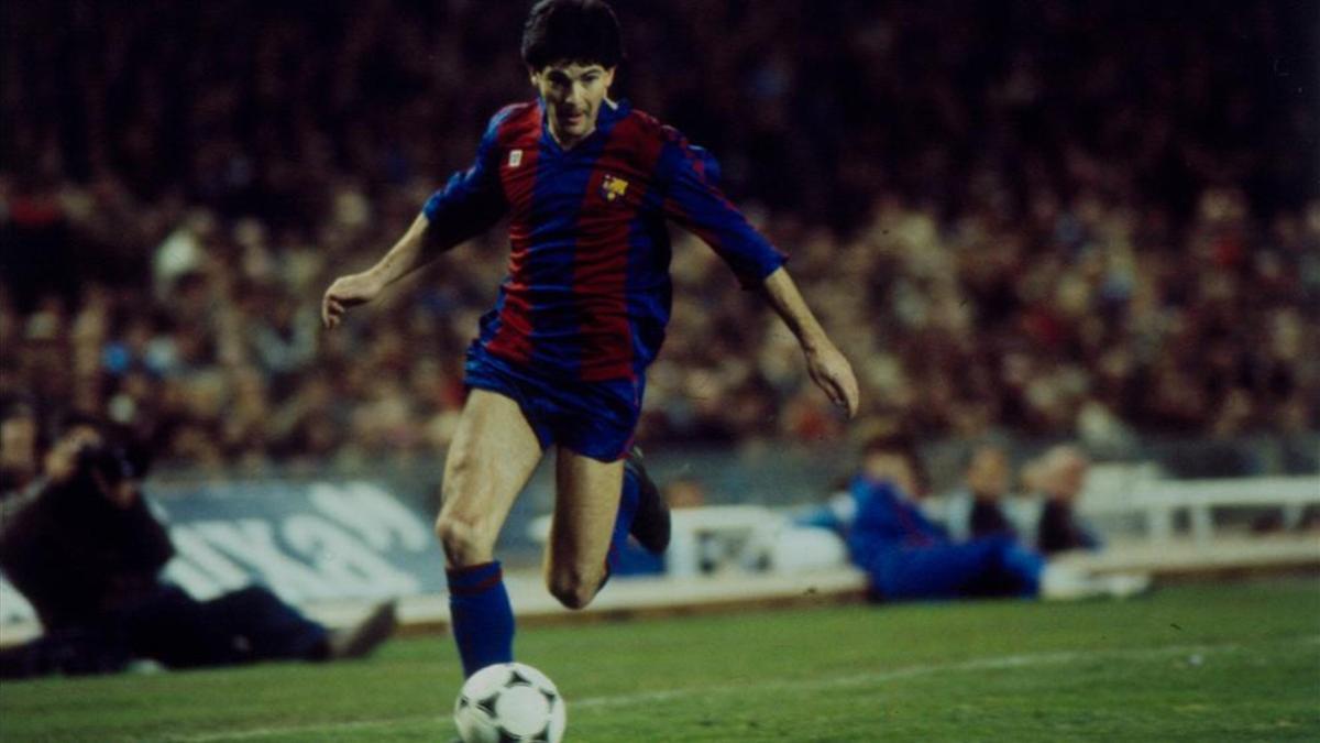 Estella jugó en el Barça entre 1979 y 1983