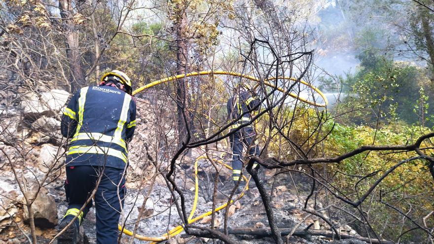 Declarado un incendio entre Orba y Tormos