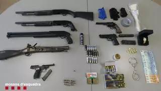 Los Mossos detienen a un ladrón que cometió un 'narcoasalto' con armas de fuego en Figueres