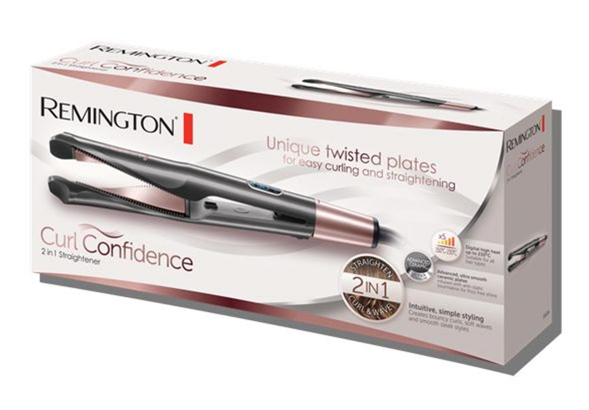 Plancha Curl & Straight Confidence, de Remington