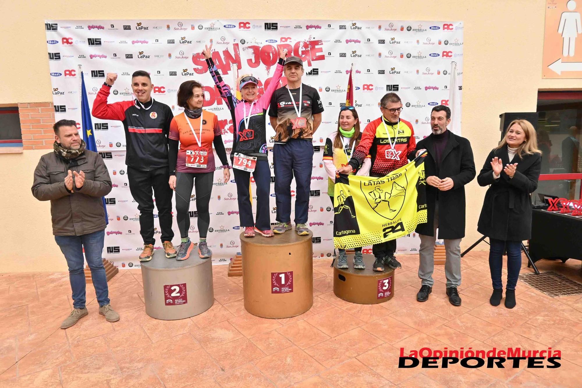 FOTOS: los podios de la San Jorge Dragon Trail