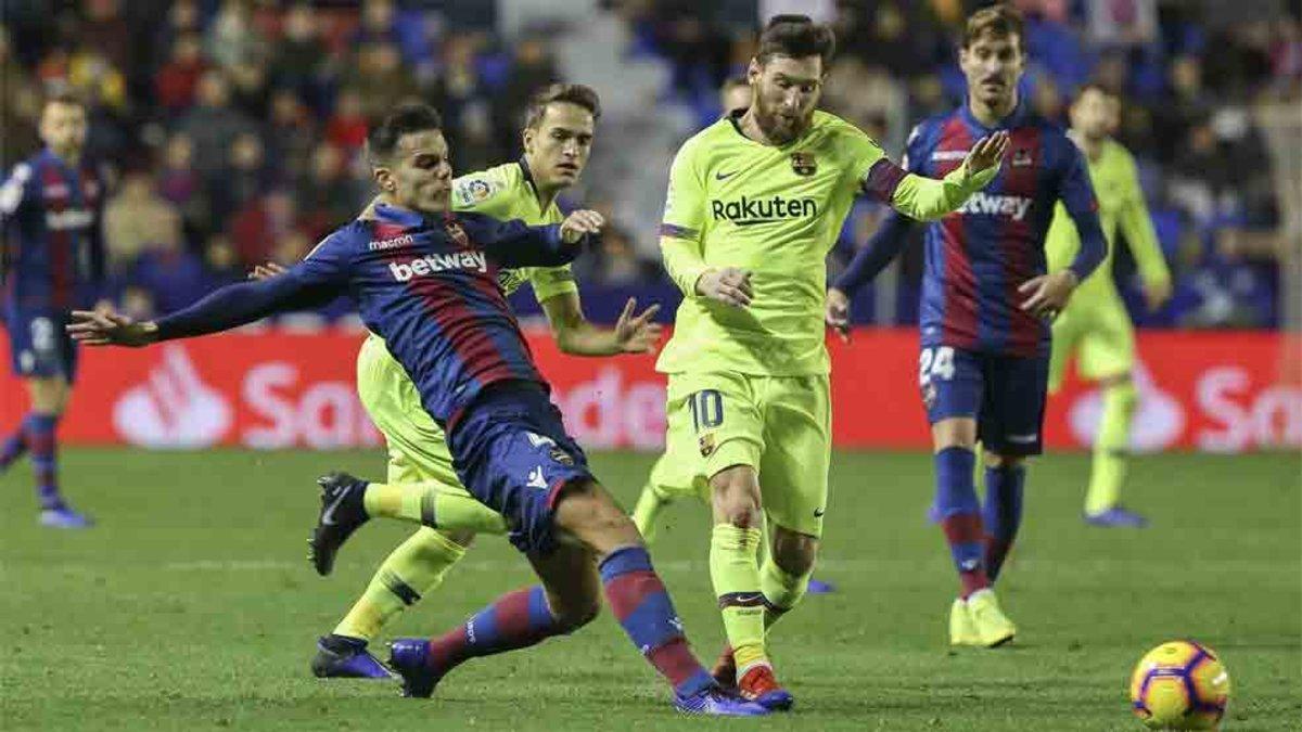 El Levante y el Barcelona se ven las caras en la Copa