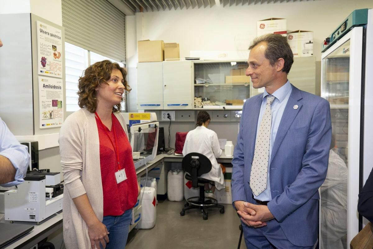 Duque visita el campus Río Ebro de la capital aragonesa