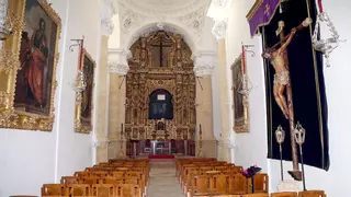 La rehabilitación integral del camarín del Nazareno de Montilla encara ya su recta final