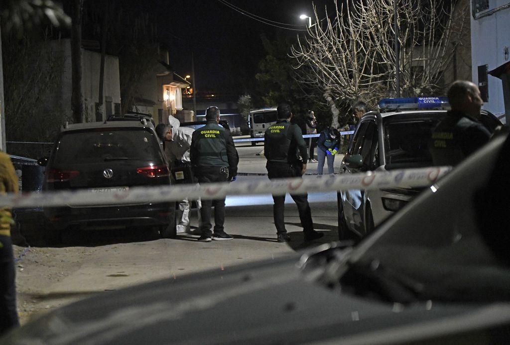 El crimen de Alquerías, en imágenes