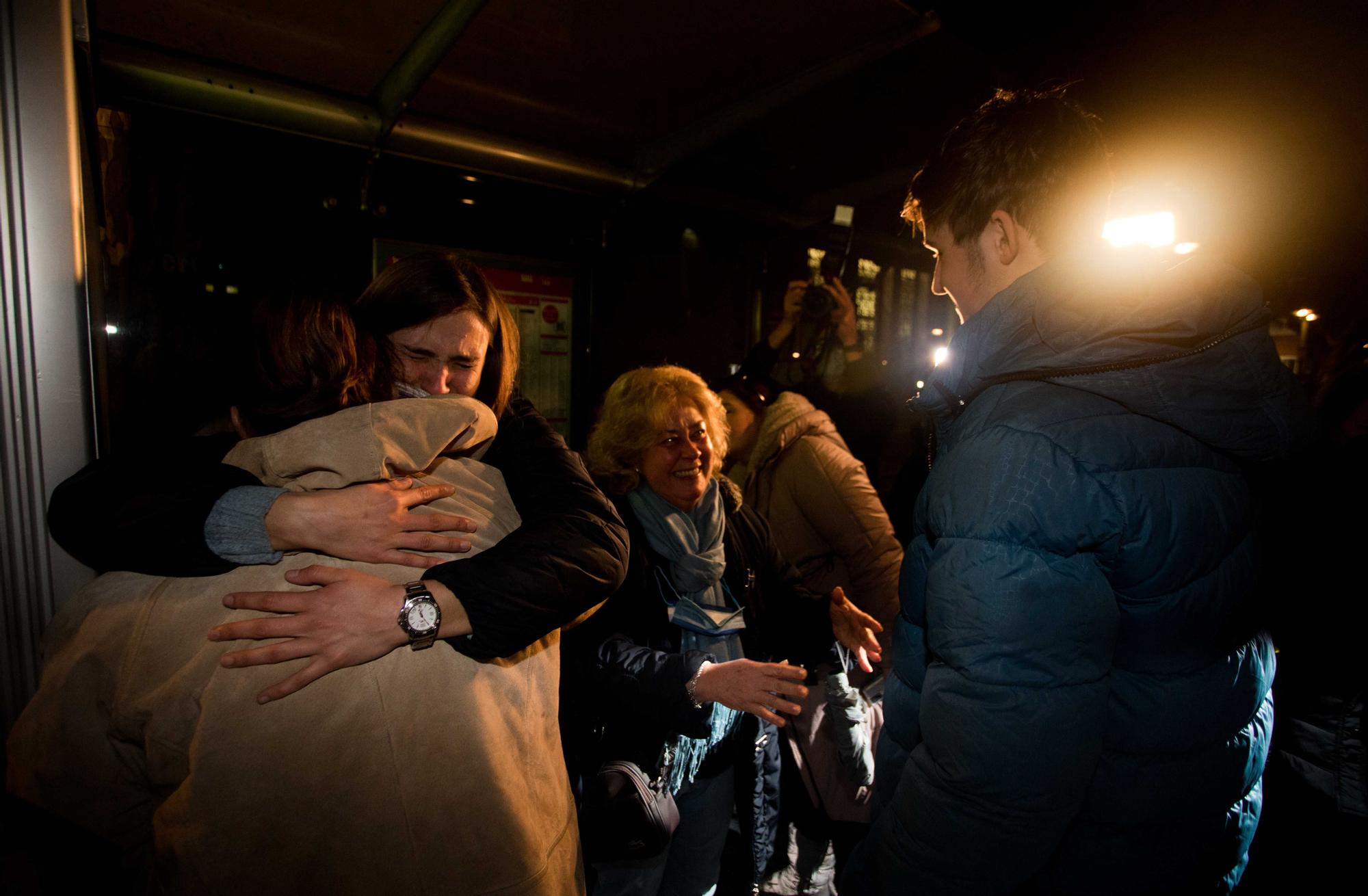 Llega el primer autobús con refugiados Ucranianos de la fundación "Juntos por la vida"