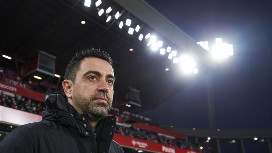 Xavi se lamenta por el empate ante el Granada: "No ha podido ser por errores nuestros"